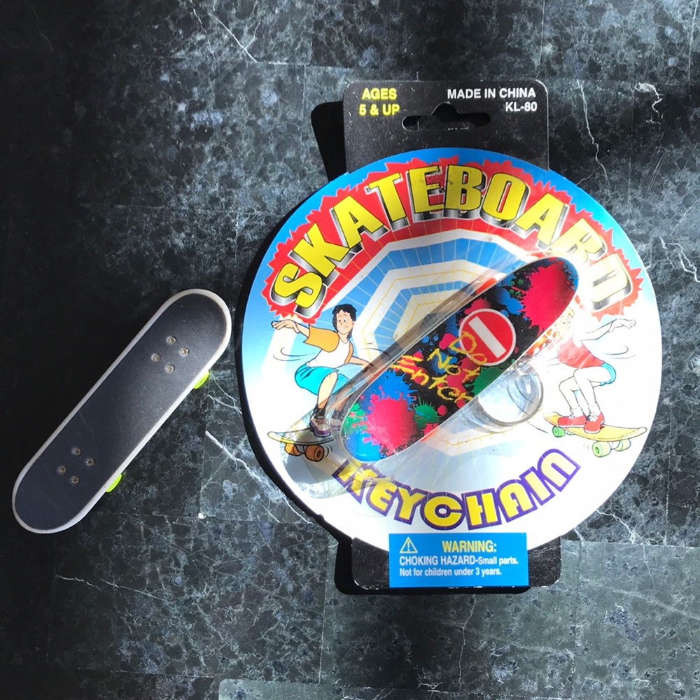 Two 2 Fingerboards skateboards - 1 is a keychain!